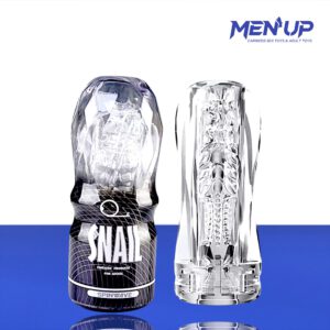 Cốc Âm Đạo Giả trong suốt Snail Cup Spinwave – Gân Xoắn Mạnh Mẽ tại Bến Tre
