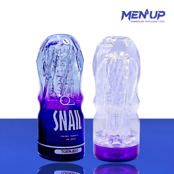Cốc thủ dâm Snail Cup Tornado Trong Suốt tại Men Up Bến Tre