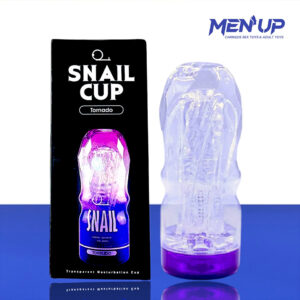 Cốc thủ dâm cầm tay Snail Cup Tornado Trong Suốt tại Men Up Bến Tre