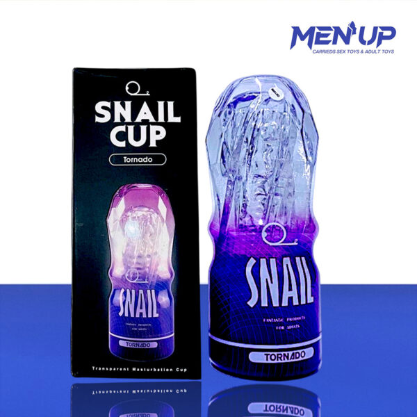 Âm Đạo Giả Snail Cup Tornado Trong Suốt tại Men Up Bến Tre