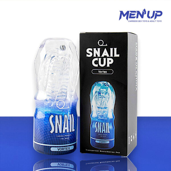 Cốc Âm Đạo Giả Snail Cup Vortex – Thiết Kế Trong Suốt, Cảm Giác Như Thật, Giá Tốt Tại Bến Tre
