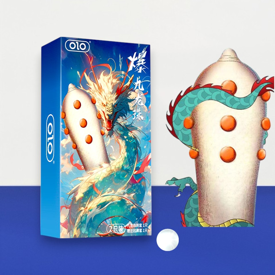 Bao cao su OLO 9 Bi – Bi lớn độn đầu kéo dài thời gian, tăng khoái cảm cực đỉnh sẵn hàng tại Men Up Bến Tre