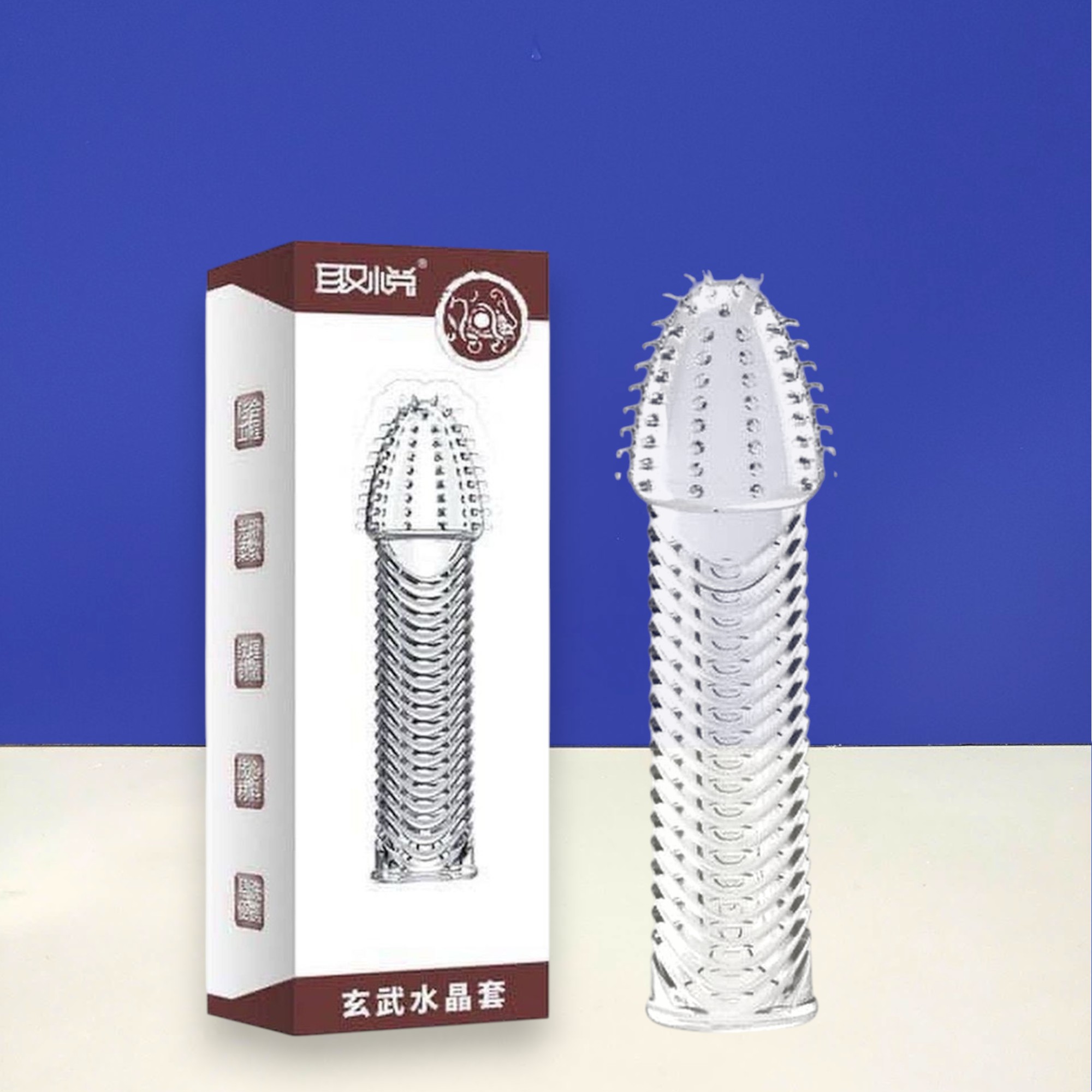 Đôn dên gai mềm AiChao gai mềm, gân xoắn quanh thân tại bao cao su Men Up Bến Tre
