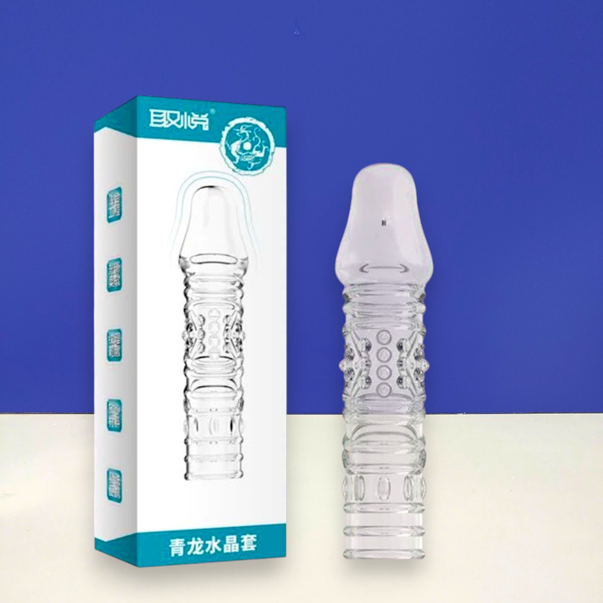 Đôn Gân, Bi Nổi Lớn AiChao Trong Suốt – Tăng Kích Thước, Kích Thích Cực Đỉnh