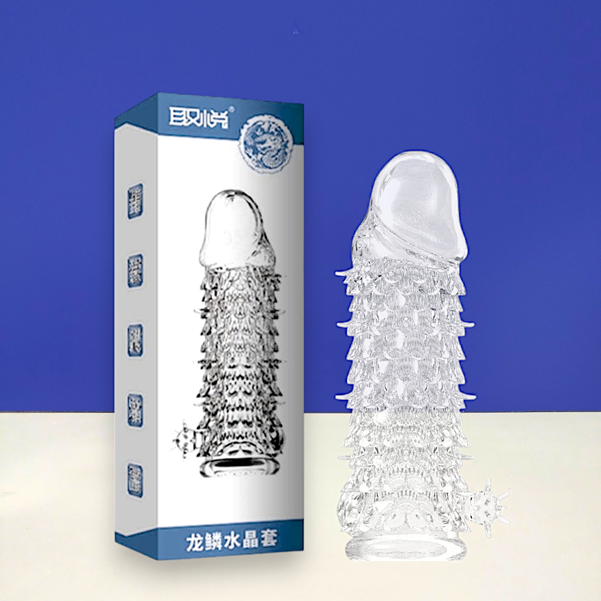 Bao cao su đôn dên vẩy cá AiChao tăng kích cỡ dương vật tại Bao cao su Men Up Bến Tre