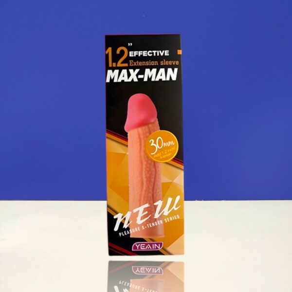 Bao Đôn Dên Max Man 3cm Tăng Chiều dài thêm 3cm - Gai Nổi Mịn Quanh Thân – Men Up Bến Tre