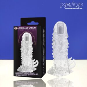 Bao Cao Su Đôn Dên Brave Man Bi Rung Đầu - Đôn Tăng Thêm 3.5cm | Men Up Bến Tre