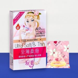Bao Cao Su HA Ultra Soft & Thin Hộp 102 Cái – Siêu Mỏng, Gel Nóng Tăng Kích Thích Tối Đa tại Bến Tre