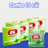 Bao Cao Su OK - Combo 15 Cái Bao OK Hương Bạc Hà Size 49mm Tại Bến Tre