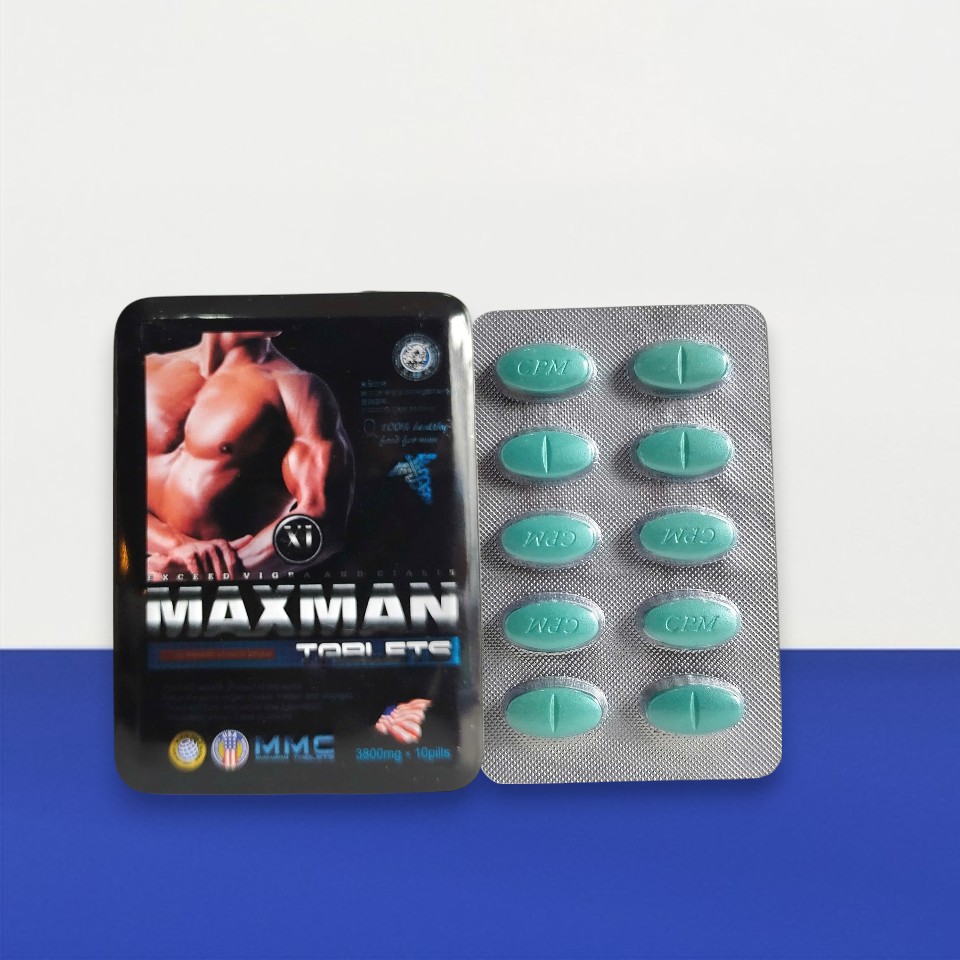 Cường Dương MaxMan Hộp 10 Viên – Tăng Sinh Lý Nam Giới Mạnh Mẽ Tại Bến Tre