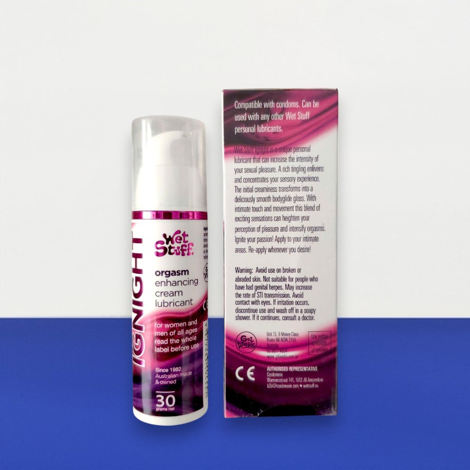 Gel kích thích Nữ Wet Stuff Ignight 30g Giúp nữ tăng khoái cảm nhanh lên đỉnh hơn tại Bến Tre