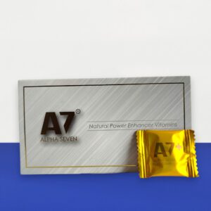 Kẹo A7 Alpha Seven chính hãng hộp 10 viên tăng sinh lý nam giới