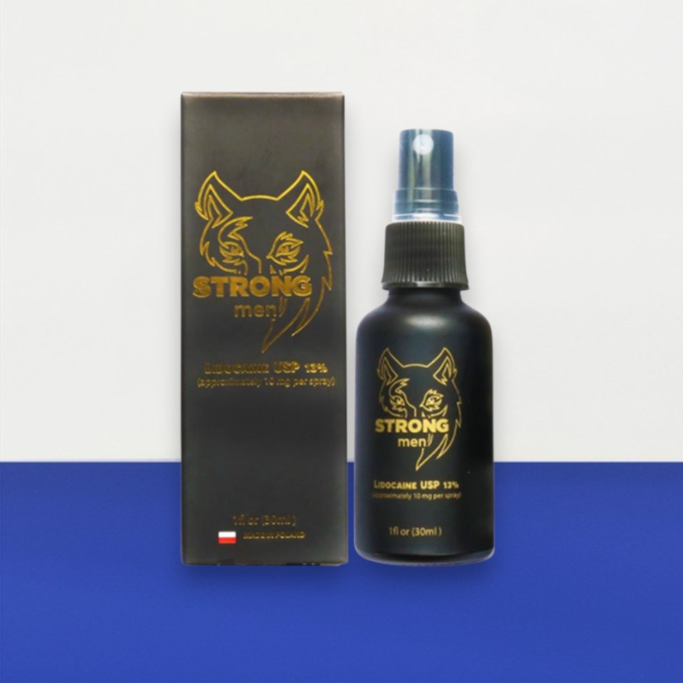 Xịt Chống Xuất Tinh Sớm Strong Men 30ml – Dung Tích Lớn, Dành Cho Gia Đình Dùng Lâu Dài sẵn hàng tại Men Up Bến Tre