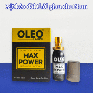 Oleo Max Power - Xịt kéo dài thời gian cho nam tại Bến Tre