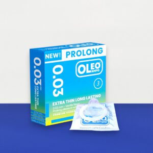 Bao cao su Oleo Prolong 003 – Hộp 3 cái tiện dụng, kéo dài cuộc yêu mãnh liệt luôn sẵn hàng tại Bến Tre