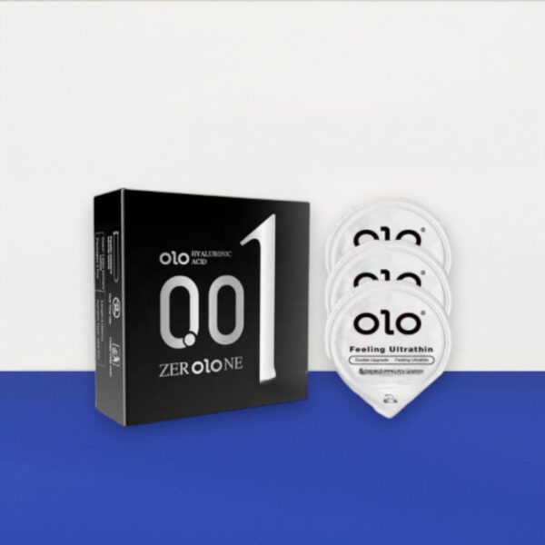 Bao cao su Olo 001 Feeling Ultrathin siêu mỏng 0.01mm – Cảm giác thật đến khó tin tại Bao cao su Bến Tre