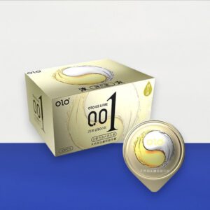 Bao cao su Olo Ice & Fire 001 hộp 10 – Cảm giác Băng & Lửa hòa quyện trong từng nhịp yêu tại Bến Tre