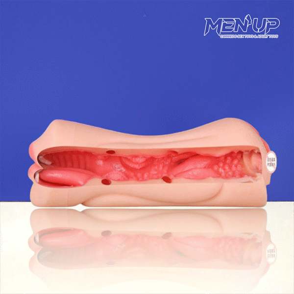 Âm Đạo Giả 2 Đầu Silicone Nguyên Khối Không Rung tại bao cao su Men Up Bến Tre