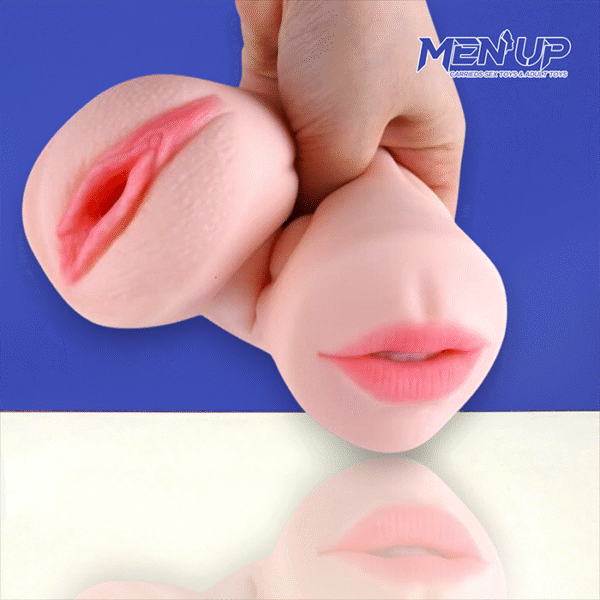 Âm Đạo Giả 2 Đầu Silicone Nguyên Khối Không Rung tại bao cao su Men Up Bến Tre