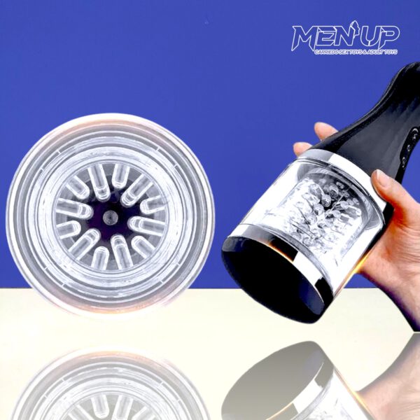 Âm đạo giả cầm tay rung 7 chế độ, xoay 360 độ tại Bao Cao Su Men Up Bến Tre