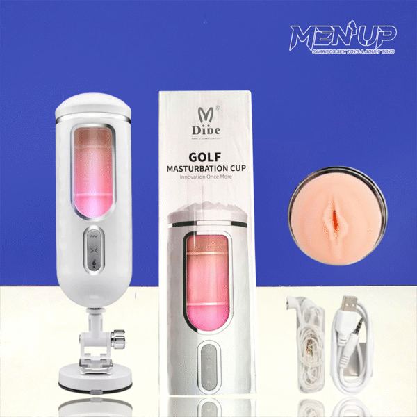 Âm Đạo Giả cầm tay hít thường Hút Tự Động, Co Bóp Mạnh, Rên Kích Thích Dibe Golf Gắn Tường Linh Hoạt tại Men Up Bến Tre