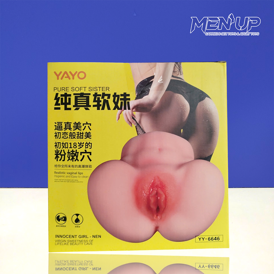Âm Đạo Giả Mông Lớn Rung Đa Chế Độ YAYO – Trải Nghiệm Như Thật Cho Phái Mạnh