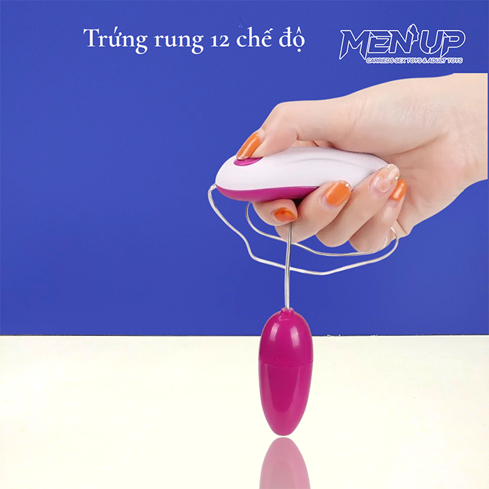 Trứng rung 1 đầu G Spot 12 chế độ – Đỉnh cao kích thích dành cho nàng tại Bến Tre