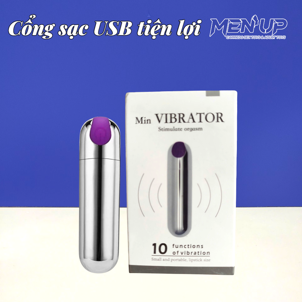 Trứng rung viên đạn inox Yeain Mini 10 chế độ – Mua tại Bao Cao Su Bến Tre Trứng rung viên đạn inox Yeain Mini 10 chế độ – Mua tại Bao Cao Su Bến Tre