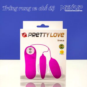 Trứng rung tình yêu 2 đầu Pretty Love Irma – Mua tại Shop Men Up Bến Tre