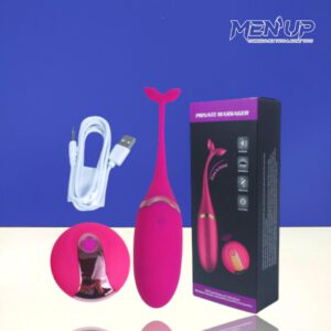 Trứng rung cá heo điều khiển từ xa 10 chế độ – Sạc pin tại Bao Cao Su Bến Tre 2 Trứng rung cá heo Private Massager điều khiển từ xa cổng sạc USB tiện lợi, Pin remote dùng pin AAA dễ mua dù ở bất kỳ đâu - Men UP Bến Tre