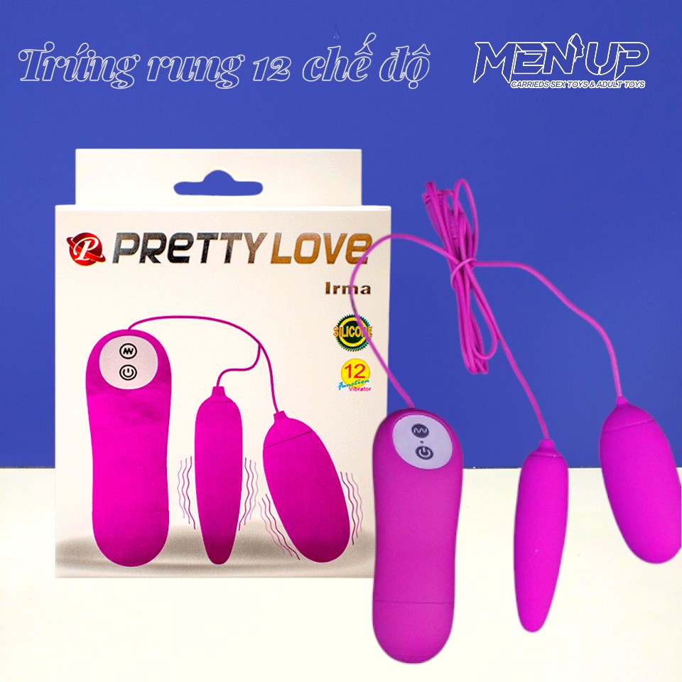 Trọn bộ trứng rung 12 chế độ dùng pin tại bao cao su Men Up Bến Tre 