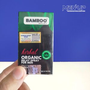 Xịt kéo dài thời gian cho Nam Bamboo Herbal Organic Delay Spray For Men 5ml được nhập khẩu chính hãng từ Mỹ sẵn hàng tại Men Up Bến Tre